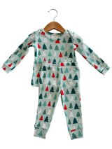 Organic Waffle 2 - Piece Set - Festive Firs - Princess and the Pea Boutique