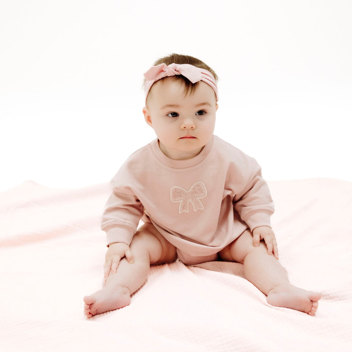 Oversize Sweatshirt with Applique - Bows and Ballet - Princess and the Pea Boutique