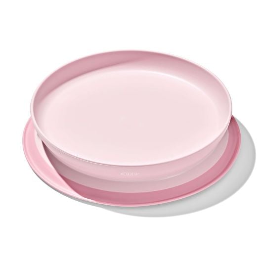 OXO Tot Stick & Stay Plate - Blossom - Princess and the Pea Boutique