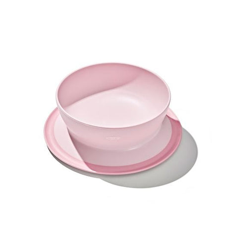 OXO Tot Stick & Stay Suction Bowl - Blossom - Princess and the Pea Boutique