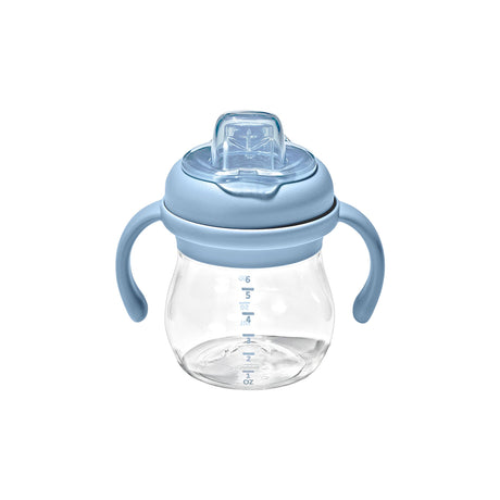 OXO Tot Transitions Soft Spout Sippy Cup With Removable Handles 6 Oz - Dusk - Princess and the Pea Boutique