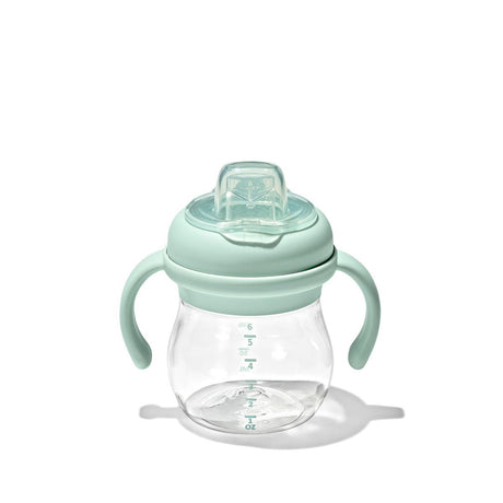 OXO Tot Transitions Soft Spout Sippy Cup With Removable Handles 6 Oz - Opal - Princess and the Pea Boutique