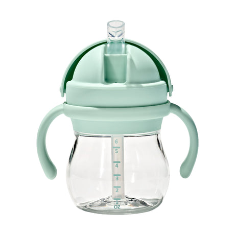 OXO Tot Transitions Straw Cup With Removable Handles 6 Oz - Opal - Princess and the Pea Boutique