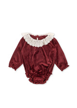 Konges Slojd Venola Romper - Red Dahlia