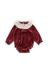 Konges Slojd Venola Romper - Red Dahlia
