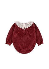 Konges Slojd Venola Romper - Red Dahlia