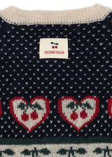 Konges Slojd Belou Cardigan - Cherry