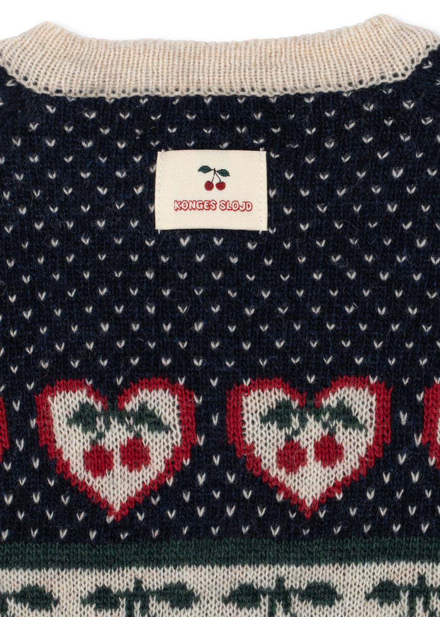 Konges Slojd Belou Cardigan - Cherry