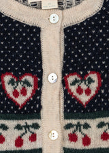 Konges Slojd Belou Cardigan - Cherry