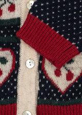 Konges Slojd Belou Cardigan - Cherry
