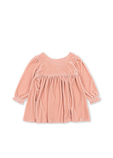 Konges Slojd Gia Bow Dress Grs - Mellow Rose