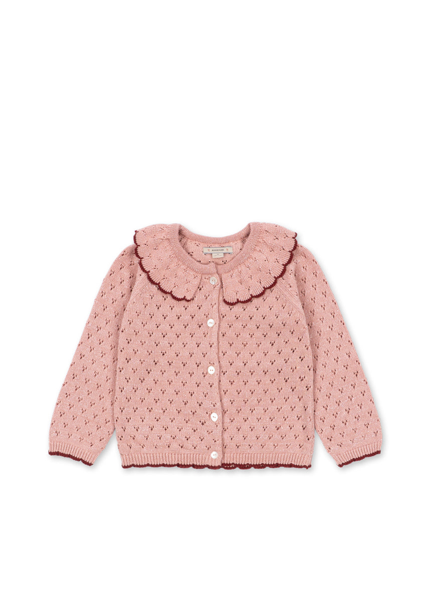 Konges Slojd Holiday Cardigan - Mellow Rose