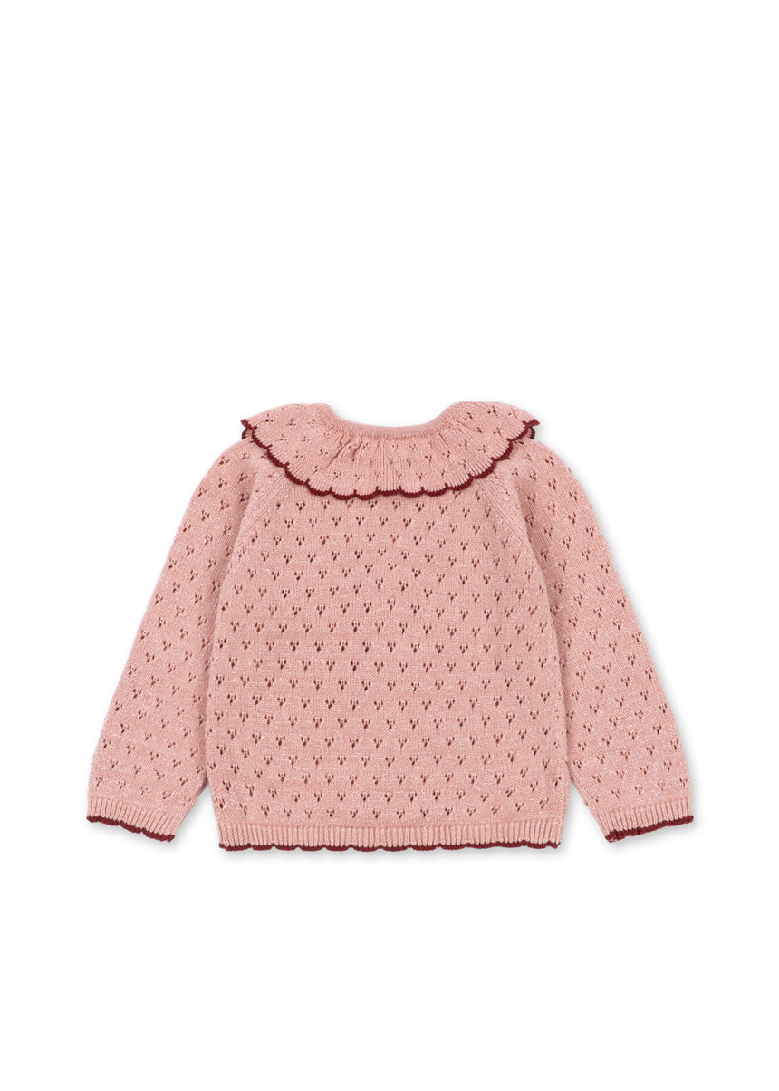 Konges Slojd Holiday Cardigan - Mellow Rose