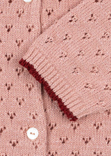 Konges Slojd Holiday Cardigan - Mellow Rose