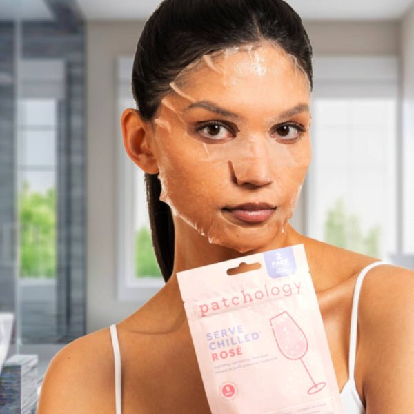 Patchology Serve Chilled™ Rosé Sheet Mask - Princess and the Pea Boutique