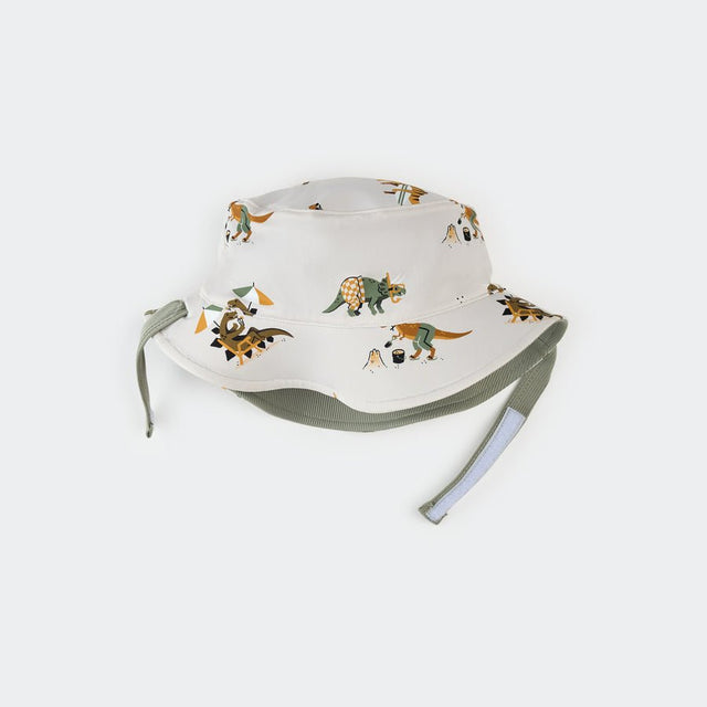 Petit Lem Beach Dinos Reversible Sun Hat - Princess and the Pea Boutique