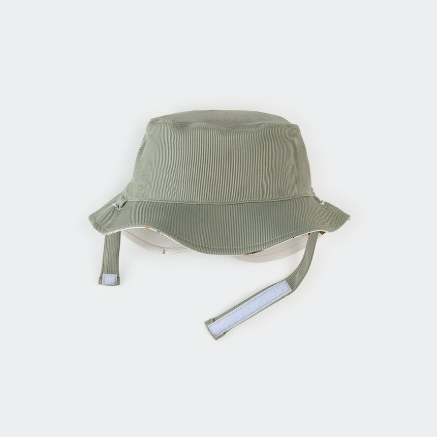 Petit Lem Beach Dinos Reversible Sun Hat - Princess and the Pea Boutique