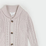 Petit Lem Beige Sweater Knit Playsuit - Princess and the Pea Boutique