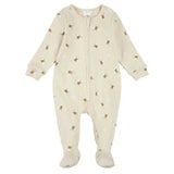 Petit Lem Ribbed Footed Sleeper - Bees - Princess and the Pea Boutique