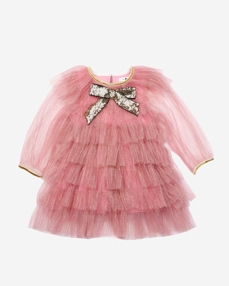 Petite Hailey Anny 6 Layered Tutu Dress Pink - Princess and the Pea Boutique