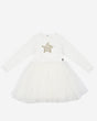Petite Hailey Hailey LS Star Tutu - Ivory - Princess and the Pea Boutique