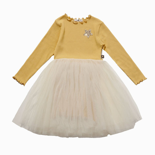 Petite Hailey Hailey Tutu Dress - Yellow - Princess and the Pea Boutique