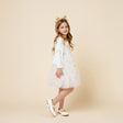 Petite Hailey Heart Patch Cardigan - White - Princess and the Pea Boutique