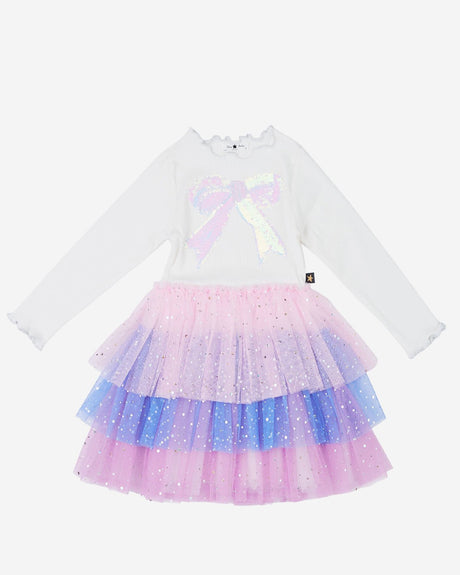 Petite Hailey Kim 3 Layered Tutu - White - Princess and the Pea Boutique
