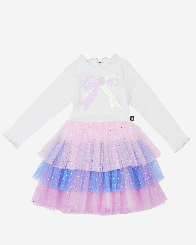Petite Hailey Kim 3 Layered Tutu - White - Princess and the Pea Boutique
