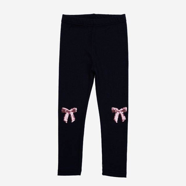 Petite Hailey LuLu Bow Leggings - Princess and the Pea Boutique