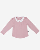 Petite Hailey Prom Collar Top - Pink - Princess and the Pea Boutique