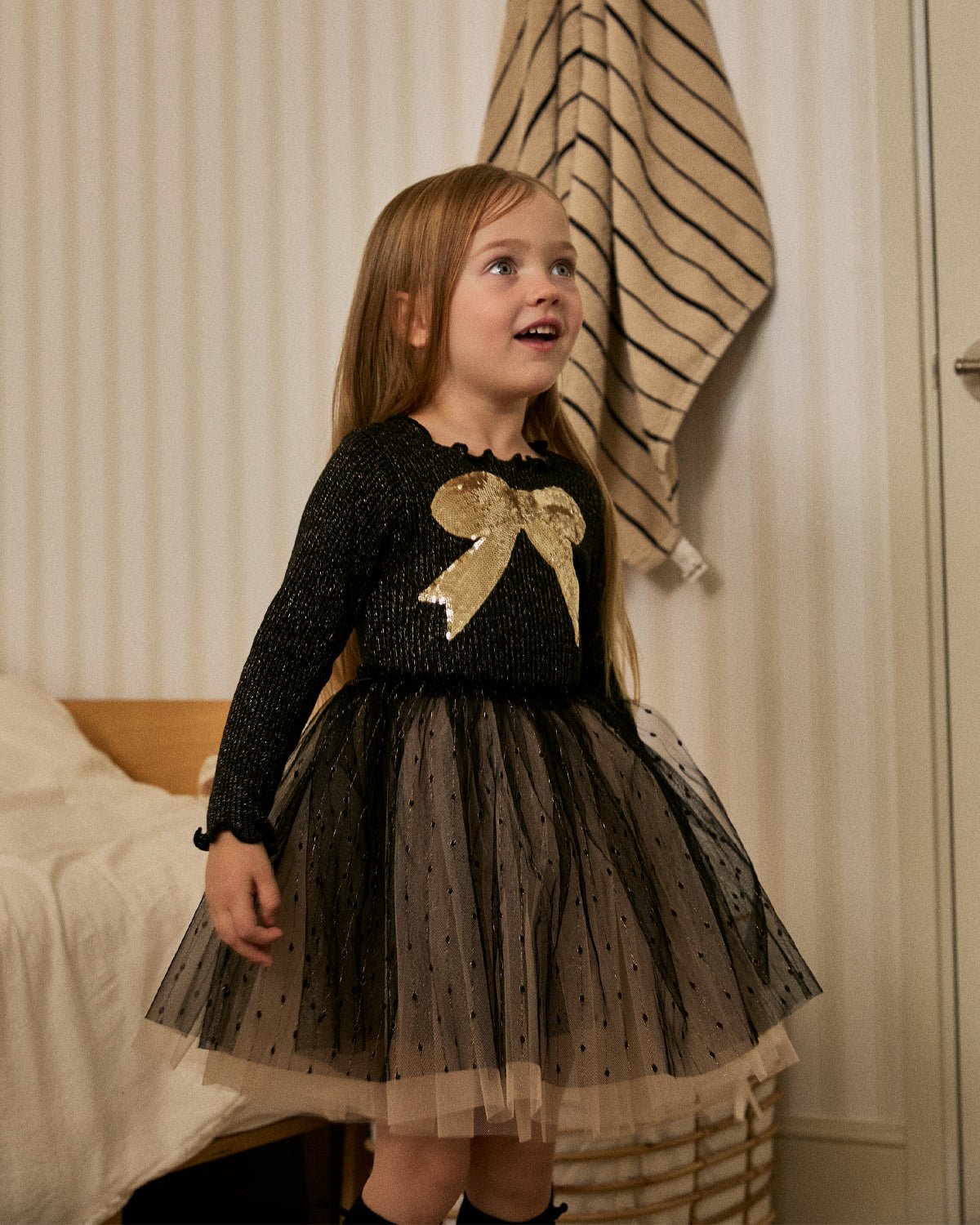 Petite Hailey Quincy Bow Tutu - Black - Princess and the Pea Boutique