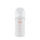 Piegon Glass Bottle 8oz (1 - Pack) with M Nipple (3M+) - Princess and the Pea Boutique