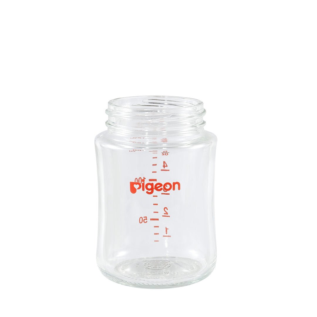 Pigeon Glass Bottle 5oz (1 - Pack) with SS Nipple 0M+ - Princess and the Pea Boutique