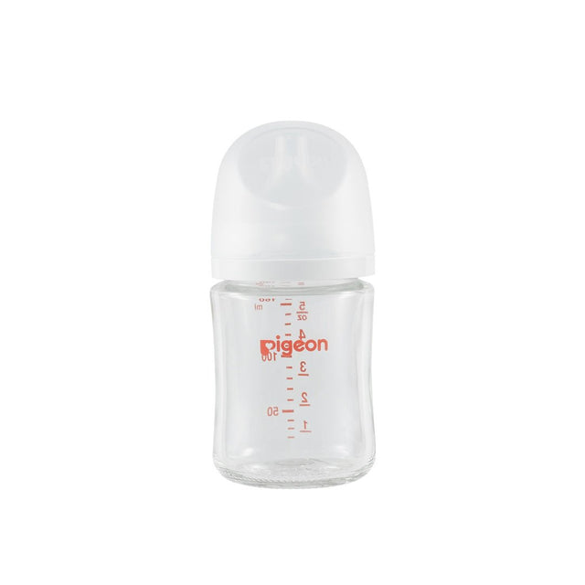 Pigeon Glass Bottle 5oz (1 - Pack) with SS Nipple 0M+ - Princess and the Pea Boutique