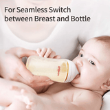 Pigeon - PPSU Bottle 8oz/240ml with M Nipple 3M+ (1 - Pack) - Princess and the Pea Boutique