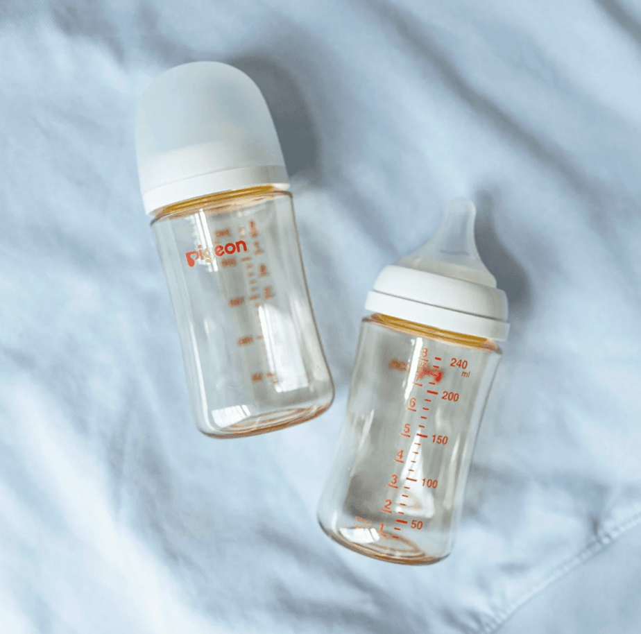 Pigeon - PPSU Bottle 8oz/240ml with M Nipple 3M+ (1 - Pack) - Princess and the Pea Boutique