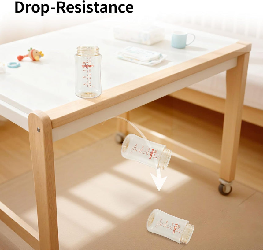 Pigeon - Wide Neck PPSU Bottle for Babies and Toddlers 5oz/147ml - Princess and the Pea Boutique