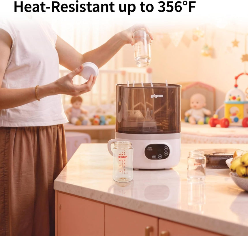 Pigeon - Wide Neck PPSU Bottle for Babies and Toddlers 5oz/147ml - Princess and the Pea Boutique