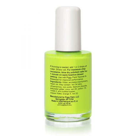 Piggy Pain Lime Time - Neon Lime Green - Princess and the Pea Boutique