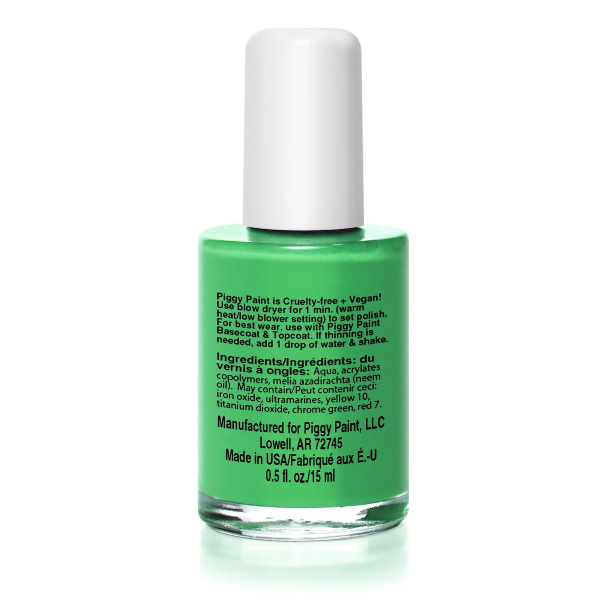 Piggy Paint Awesome Blossom - Matte Green - Princess and the Pea Boutique