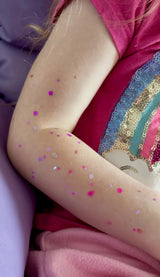 Piggy Paint Chunky Confetti Glitter Gel - Neon Pink - Princess and the Pea Boutique