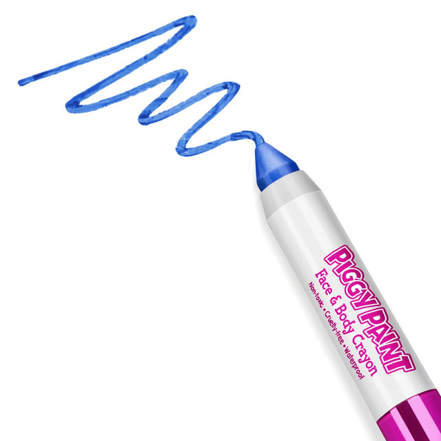 Piggy Paint Face & Body Crayon - Blue Blast - Princess and the Pea Boutique