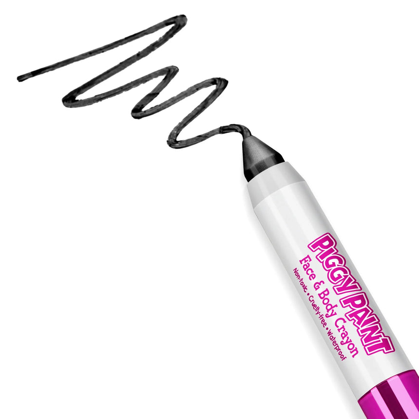 Piggy Paint Face & Body Crayon - Brave Black - Princess and the Pea Boutique