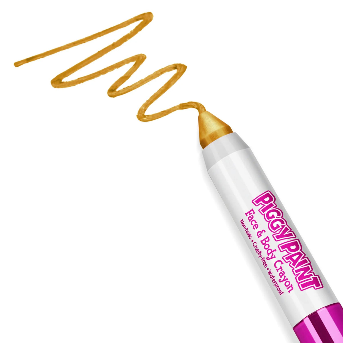 Piggy Paint Face & Body Crayon - Metallic Gold - Princess and the Pea Boutique