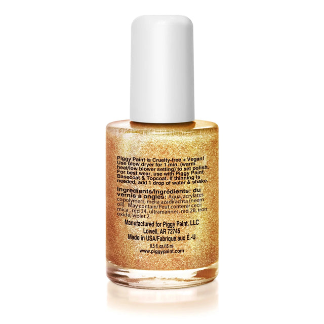 Piggy Paint Heart of Gold - Gold Glitter - Princess and the Pea Boutique