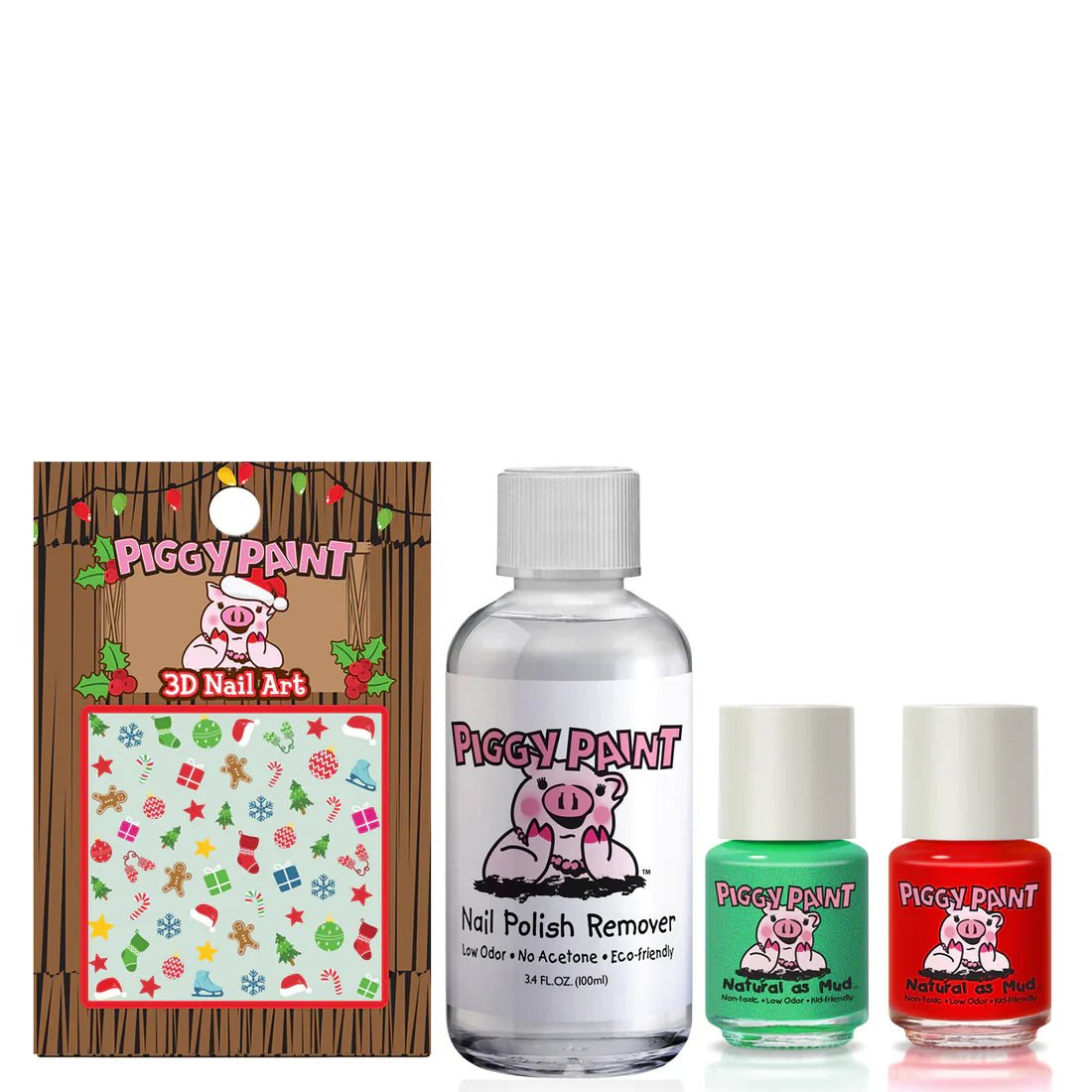 Piggy Paint Oh Holly Jolly Gift Set - Princess and the Pea Boutique