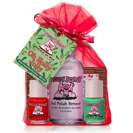 Piggy Paint Oh Holly Jolly Gift Set - Princess and the Pea Boutique