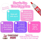 Piggy Paint Purple Power Piggy Pen - Princess and the Pea Boutique