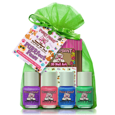 Piggy Paint PURRfect Paws Gift Set - Princess and the Pea Boutique